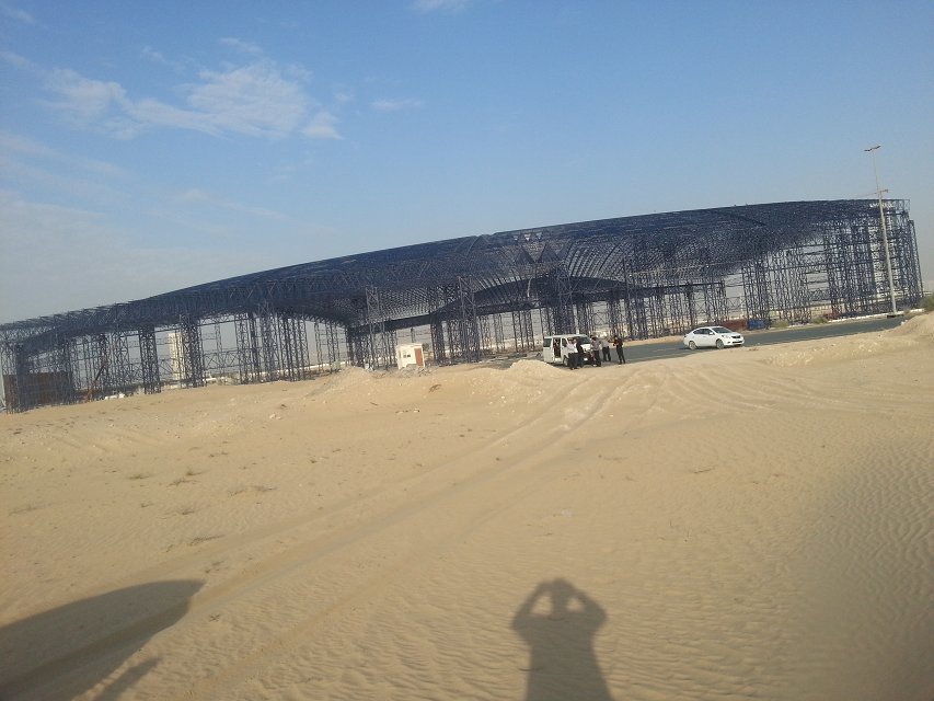 贵溪大型场馆网架工程